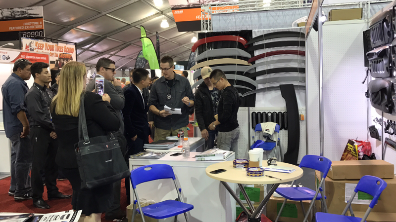 Illustration for article titled Shit Gets Real At SEMA As Feds Seize Chinese Aftermarket Parts Booth